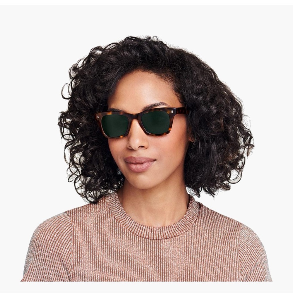 Warby Parker Harris sunglasses in Oak Barrel color. Prescription sunglasses.